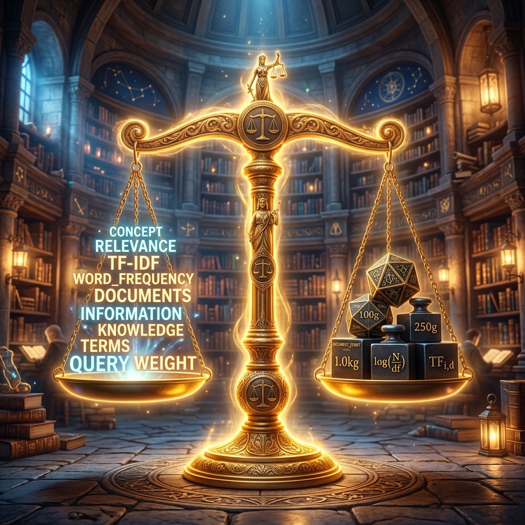 TF-IDF Magical Scale of Justice